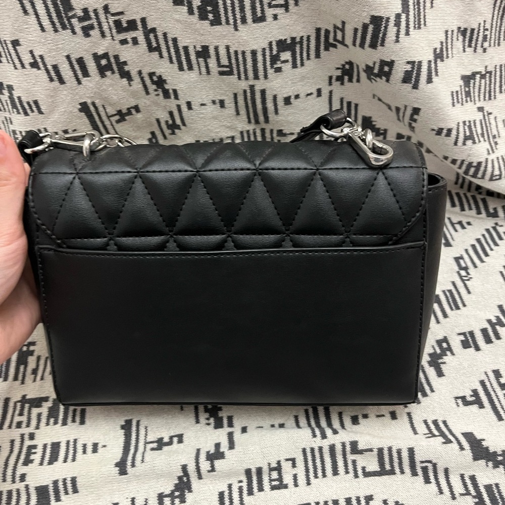 Nine West Black Quilted Crossbody Bag - Picture 2 of 9